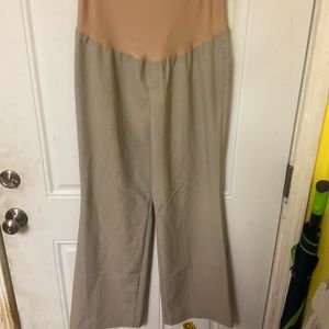 Duo Maternity Knit Dress Pants